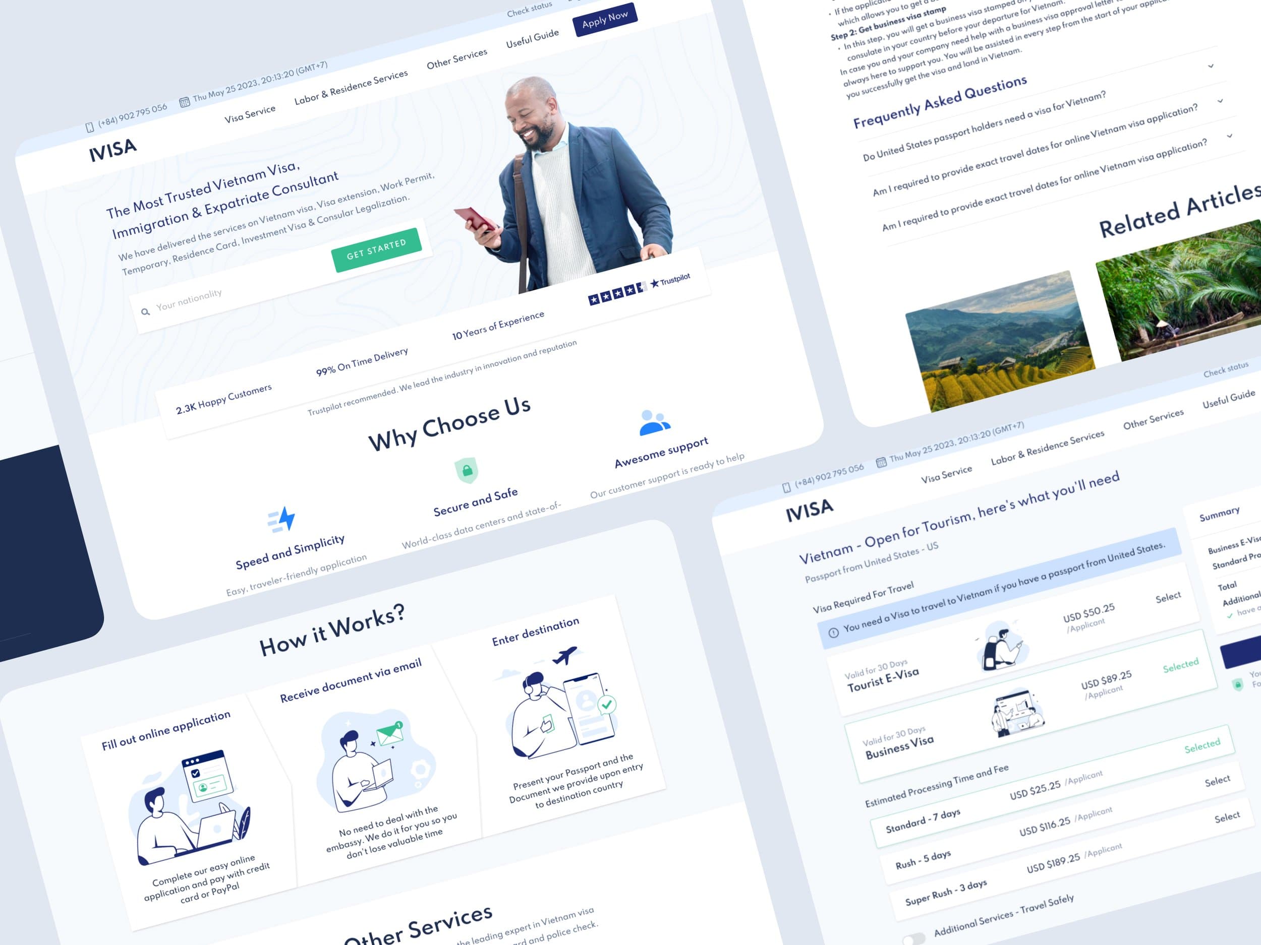 Visa-VN: Simplifying Visa Services